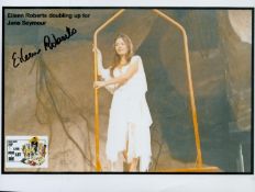 James Bond actress Eileen Roberts signed 10 x 8 colour photo from Live and Let Die, she was Jane