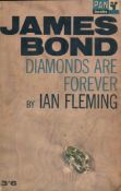 Diamonds are forever paperback book published by Pan Books. UNSIGNED. Good Condition. All autographs