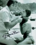 Denise Perrier signed 10x8 inch Diamonds are Forever black and white photo. Good Condition. All