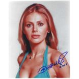 Britt Ekland signed 10x8 inch James Bond colour photo. Good Condition. All autographs come with a