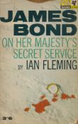 On her Majestys secret service paperback book published by Pan Books. UNSIGNED. Good Condition.