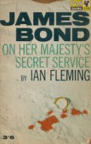 On her Majestys secret service paperback book published by Pan Books. UNSIGNED. Good Condition.