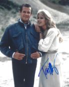 Tanya Roberts signed 10x8 inch James Bond a view to a kill colour photo. Good Condition. All