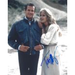 Tanya Roberts signed 10x8 inch James Bond a view to a kill colour photo. Good Condition. All