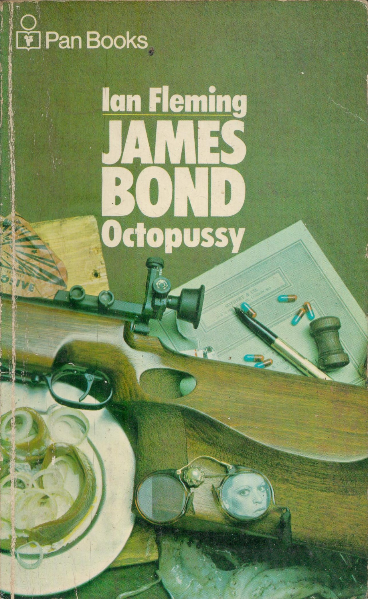 Octopussy paperback book by Pan Books. UNSIGNED. Good Condition. All autographs come with a