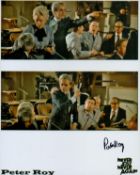 Peter Roy signed 10 x 8 inch colour Never Say Never Again James Bond photo. Also a double agent