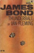 Thunderball paperback book published by Pan Books. UNSIGNED. Good Condition. All autographs come