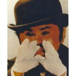 Herve Villechaize signed 10x8 inch James Bond The Man with the golden gun colour photo. Good