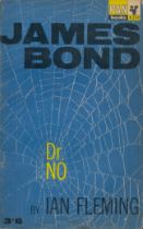 Dr No paperback book published by Pan Books. UNSIGNED. Good Condition. All autographs come with a