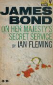 On her Majestys secret service paperback book published by Pan Books. UNSIGNED. Good Condition.
