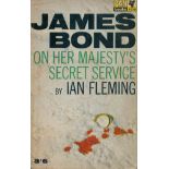 On her Majestys secret service paperback book published by Pan Books. UNSIGNED. Good Condition.