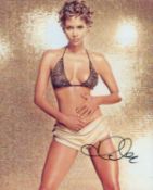 Halle Berry signed 10x8 inch colour photo. Good Condition. All autographs come with a Certificate of