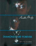 Diamonds are Forever James Bond actor Melita Clarke signed 10 x 8 inch colour photo. Also Space