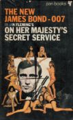 On her majesty's secret service paperback book by Pan Books. UNSIGNED. Good Condition. All