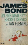 On her majesty's secret service paperback book published by Pan Books. UNSIGNED. Good Condition. All