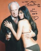 007 James Bond movie The Spy Who Loved Me colour 8x10 photo signed by actress Caroline Munro