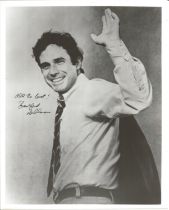 Bradford Dillman signed 10x8 inch black and white photo. Good Condition Est