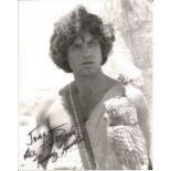 Harry Hamlin signed 10x8 inch black and white photo. Dedicated. Good Condition Est