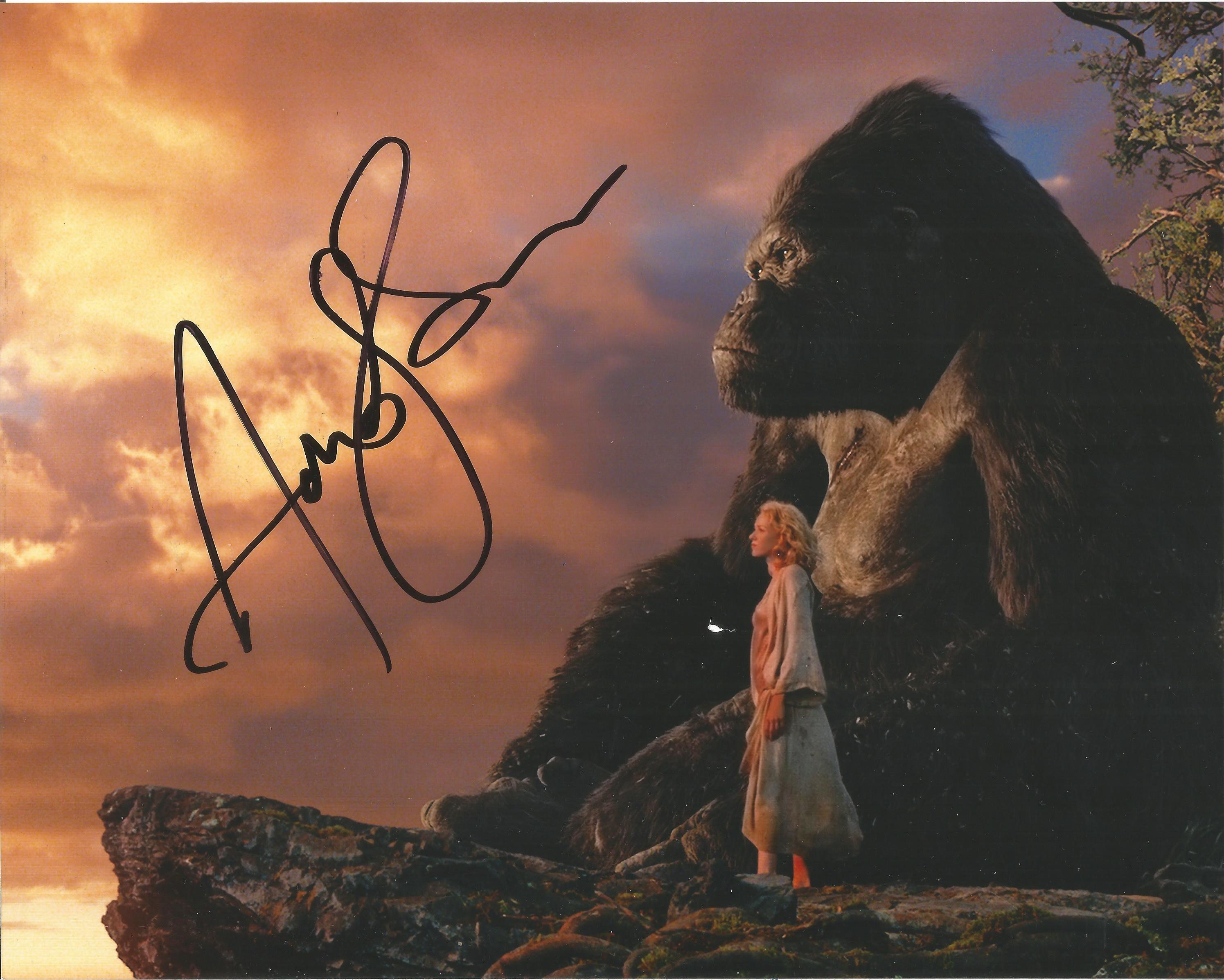 Andy Serkis signed 10x8 inch King Kong colour photo. Good Condition Est