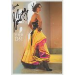 Erin Boag signed 8x6 inch colour promo photo. Good Condition Est