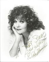 Eileen Brennan signed10x8 inch black and white photo dedicated. Good Condition Est