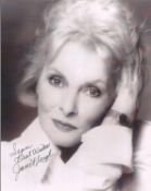 Janet Leigh signed 10x8 inch black and white photo dedicated. Good Condition Est