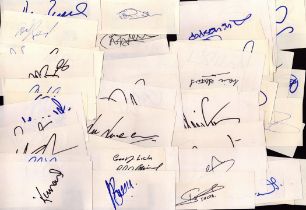 Sport Collection - Approx 50 signed cards of legendary names including Peter Reid, Chris Marsden,