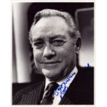 Richard Todd OBE signed 10x8 inch black and white photo. Good Condition Est.