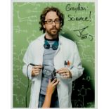 Jonathan Coulton signed 10x8inch colour photo. Good Condition Est.