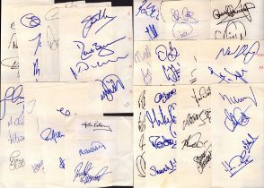 Sport Collection - Approx 20 multisigned cards of legendary names including Rio Ferdinand, Darren