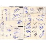 Sport Collection - Approx 20 multisigned cards of legendary names including Rio Ferdinand, Darren