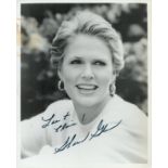 Sharon Gless signed 10x8inch black and white photo. Good Condition Est.