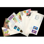 FDC Collection The Queens Silver Jubilee 1977, 1977 Christmas, New Zealand Post Office Education