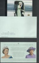HRM Platinum Jubilee Stamps and FDC. Her Majesty The Queen's Platinum Jubilee 8 Stamp Set x2, Her