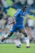 Football Shaun Wright Phillips signed 12x8 inch colour photo pictured in action for Chelsea.