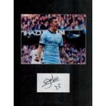 Stevan Jovetić 16x12 inch mounted signature piece includes signed white card and colour photo