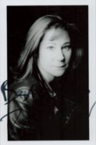 Zoë Wanamaker signed Black and White Photo Approx. 6x4 Inch. Is an American-British actress who