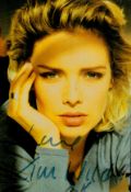 Kim Wilde signed Promo. Colour Photo 6x4 Inch. Is an English pop singer. Good Condition. All