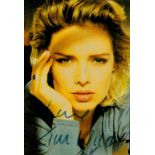 Kim Wilde signed Promo. Colour Photo 6x4 Inch. Is an English pop singer. Good Condition. All