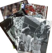 Sport collection 5 signed assorted photo`s includes some great names such as Paul Reaney, Show