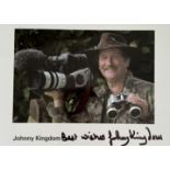 Johnny Kingdom signed 6x4inch colour photo. Good Condition. All autographs come with a Certificate