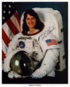 Kathryn C. Thornton signed NASA colour photo 10x8 inch approx. Good Condition. All autographs come