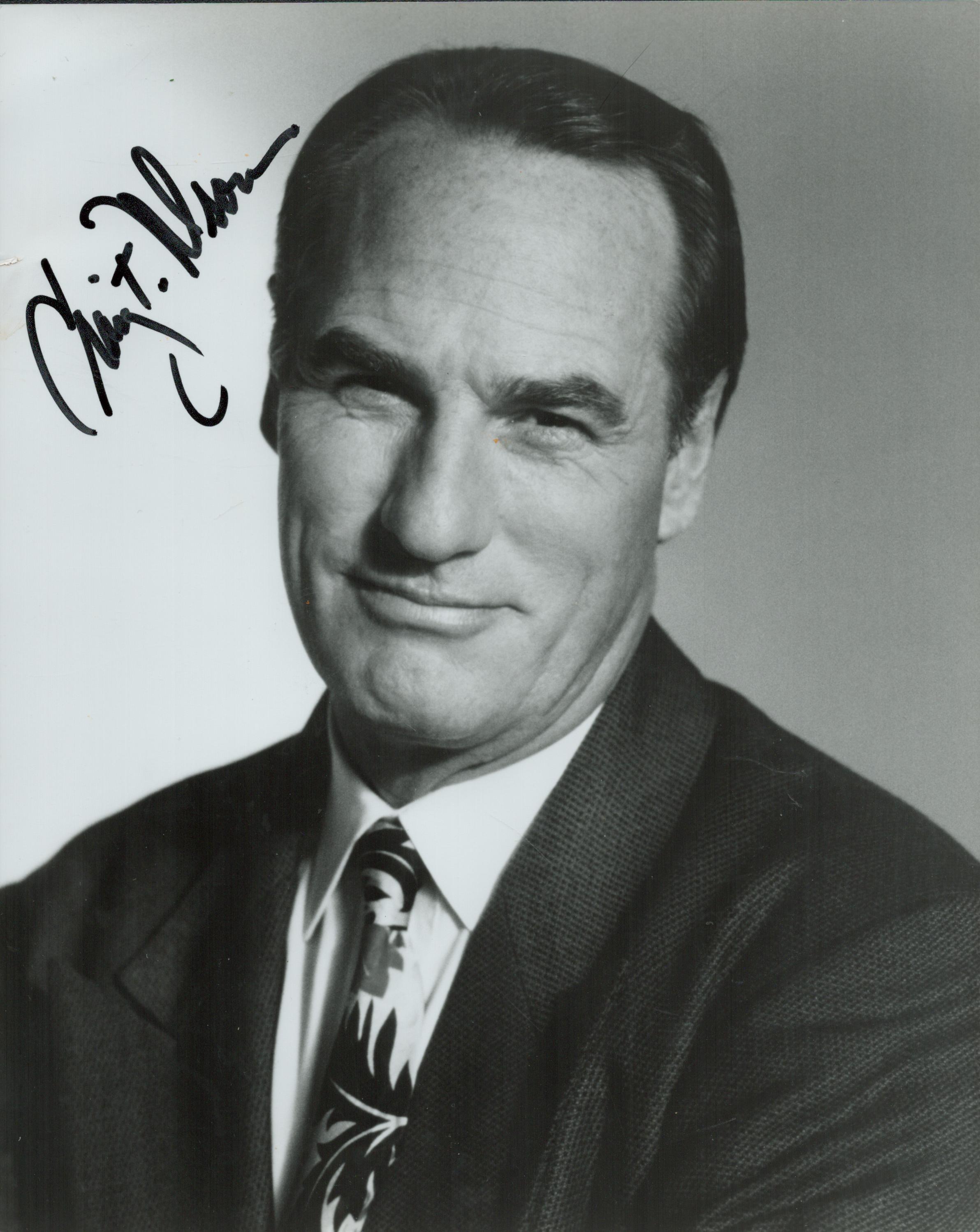 Craig T. Nelson signed Black and White Photo 10x8 Inch. Is an American actor. Good Condition. All