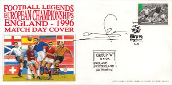 Stuart Pearce signed Football Legends European Championship England 1996 Match Day Cover. Date