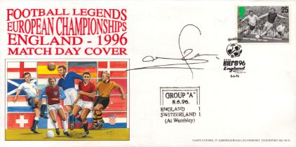 Stuart Pearce signed Football Legends European Championship England 1996 Match Day Cover. Date