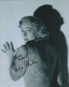Vera Miles signed 10x8 inch black and white vintage photo. Good Condition. All autographs come