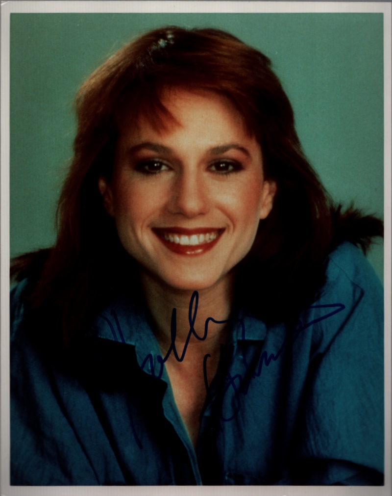 Holly Hunter, American actress. A signed 10x8 inch photo. She won the Academy Award for Best Actress