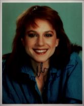 Holly Hunter, American actress. A signed 10x8 inch photo. She won the Academy Award for Best Actress