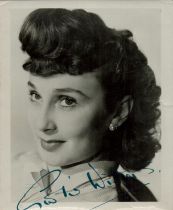 Googie Withers, CBE, AO signed vintage Black and White Photo 5x4 Inch. Was an English entertainer.