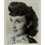 Googie Withers, CBE, AO signed vintage Black and White Photo 5x4 Inch. Was an English entertainer.